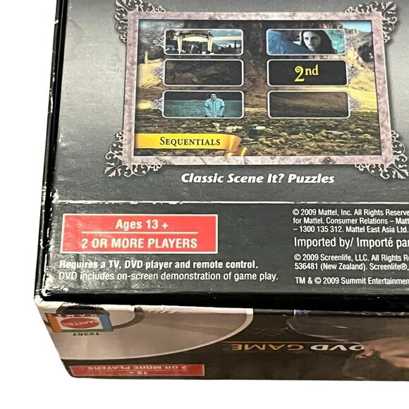 Twilight Scene It Trivia The DVD Board Game Complete in Box 2009 Edward Bella - Picture 8 of 16